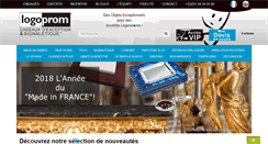 Desktop Screenshot of logoprom.fr